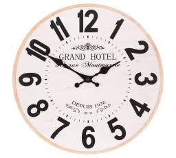 Hodiny nástěnné MDF, 34cm