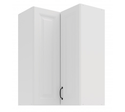 Horní rohová skřínka STILO - 60x60 GN-90 2F (90°), Bílá/Bílá