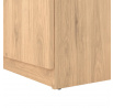 Botník SIMPLICITY 209, Jackson hickory/Černý mat