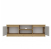 Tv komoda Malvína 120, dub artisan/kašmír