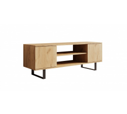 TV skříňka Lofter 135 cm Dub Craft+Dub Craft