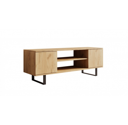 TV skříňka Lofter 135 cm Dub Craft+Dub Craft