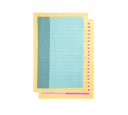 Sada kuchyňských utěrek COLOR VIBES v barevném vzoru 2*45x65 cm 740961