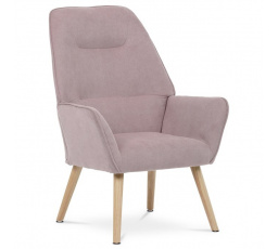 Křeslo, růžová látka, AK-312 PINK2