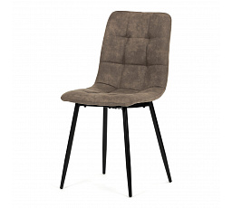 Jídelní židle, hnědá, látka vintage, CT-281 BR3