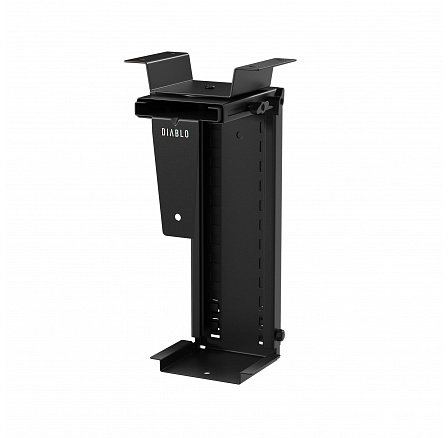 Držák na PC pod stůl, závěsný, pro herní setup, černý: Diablo PC Holder Držák na PC pod stůl, závěsný, pro herní setup, černý: Diablo PC Holder