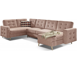 Sedací souprava ve tvaru U ASGARD, Omega 91 / Zigzag 60 univerzální