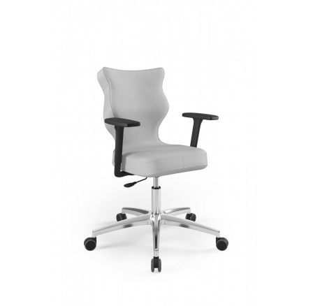 Křeslo kancelářské otočné  PERTO PLUS , Leštěný hliník Vega 03 velikost 6