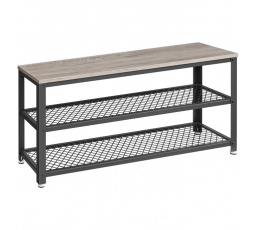 Botník, mdf, šedá, ABO-E1078 GREY