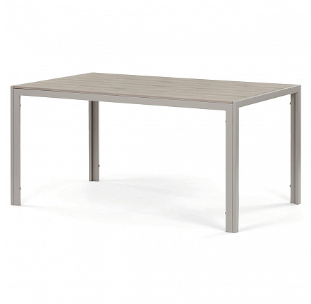 Zahradní stůl 150x89cm, kov, polywood, béžová, AZT-S1215 CRM Zahradní stůl 150x89cm, kov, polywood, béžová, AZT-S1215 CRM