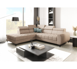 Rohová sedací souprava PORTO 225X255 cm - levá, volitelný odstín