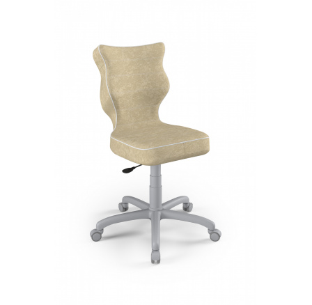 Židle kancelářská Petit, šedá Visto 26 velikost 6