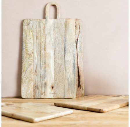 VENJA MANGO Dekorativní deska přírodní 50x31 cm