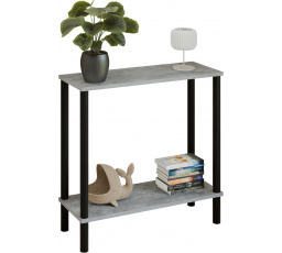 Konzole Claro 80x30 cm - různé barvy na výběr - Světlý Beton, Matná černá