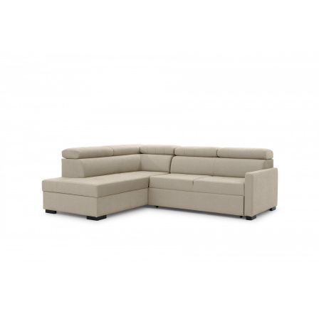 Rohová sedačka Taremo L s funkcí spaní / Ado 1601 / levá strana