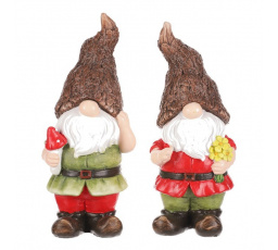 Skřítek - figurka z magnesia, mix 2 druhů, cena za 1 ks