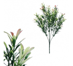 Buxus - umělý trs, barva zelená, svazek 6 ks, cena za 1 ks