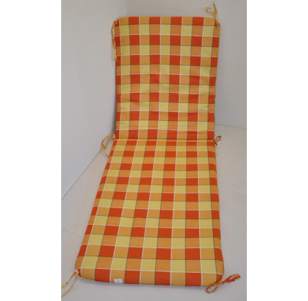 Polstr na zahradní lehátko