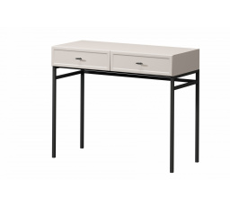 LORINI TOALETKA 100 2SZ - kašmír / černý T-bar / černý rám