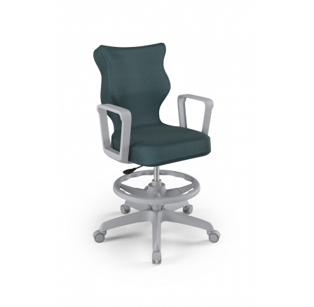 Kancelářské křeslo NORM, šedá Monolith 06 velikost 5 WK+P