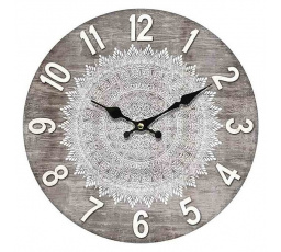 Hodiny nástěnné MDF, 34cm