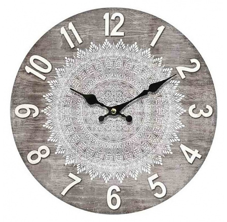 Hodiny nástěnné MDF, 34cm
