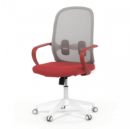 Kancelářská židle, houpací mechanismus, červená látka, KA-S425 RED Kancelářská židle, houpací mechanismus, červená látka, KA-S425 RED