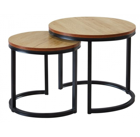 Lavice přírodní dub 50 + 40 ZY-08 Lavice přírodní dub 50 + 40 ZY-08