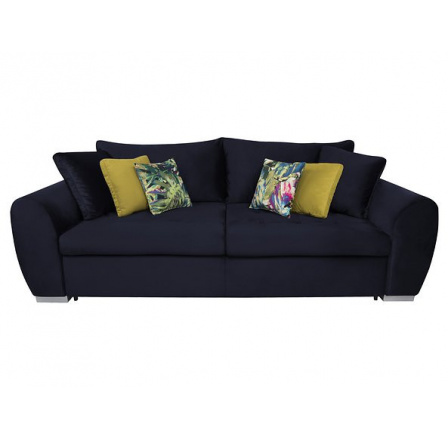 GASPAR IV MEGA LUX 3DL - ozd.polštáře Print jungle 030200430 multikolor,Kronos 11 yellow, Monoli 79 navy/Monoli 79 navy-korpus (FL11-K1230) (BRW COMFORT)