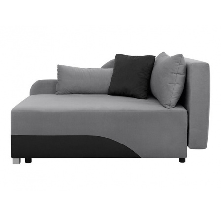 pohovka LUX 1DL.L, Manila 18 black/Soro 93 grey (FL13-K1230)