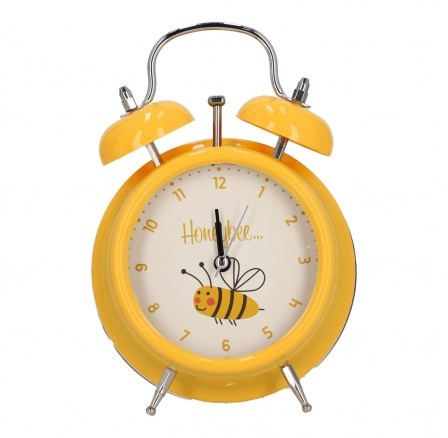 Budík Honeybee žlutý