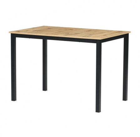 Jídelní stůl 110x70x75cm, mdf, divoký dub, GDT-202 OAK