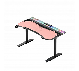 Herní ochranná podložka na stůl, velká Diablo X-Forge Akira Pink 140 x 52 cm