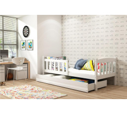 Postel Kuba 90x200 bílá