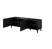 Tv komoda ABETO 150, černá