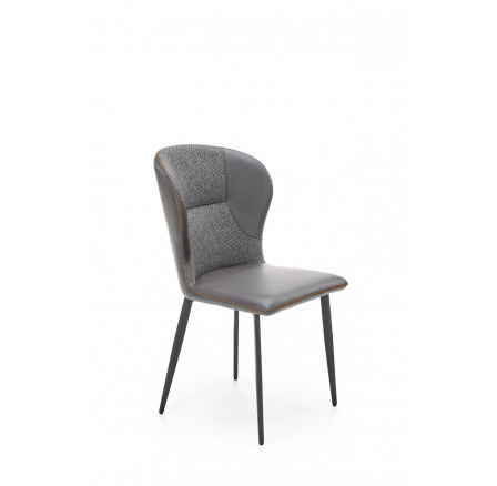 Jídelní židle K466, šedá