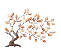 Strom kovový - nástěnná dekorace