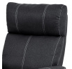 Polohovací křeslo, šedá, látka, TV-5040 GREY2