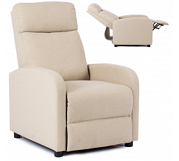 Rozkládací křeslo DANNY Béžové