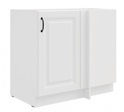 Dolní skřínka STILO - 105 DN 1F BB, Bílá/Bílá