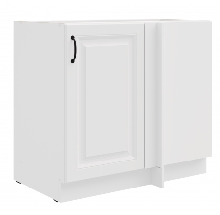 Dolní skřínka STILO - 105 DN 1F BB, Bílá/Bílá