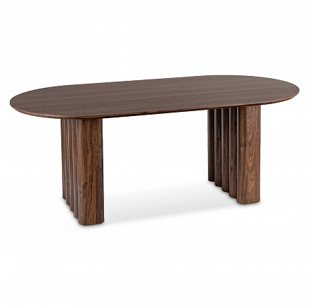 Stůl DARIO Oválný 200 cm Ořech