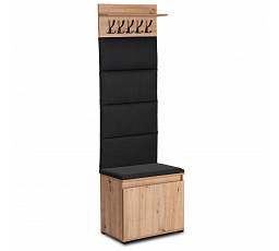 Sada do Předsíně VENORNA 60 cm Dub Artisan/Grafit