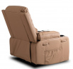 Polohovatelné a masážní křeslo Alfa Béžové