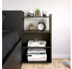 Čelo postele SIMPLICITY 134, Černý mat 
