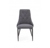 Jídelní židle K365, šedý Velvet