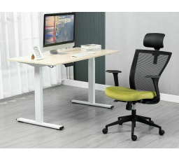 Kancelářské křeslo Q-328H, Černá/Zelená