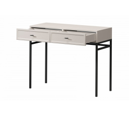 LORINI KONZOLA 100 2SZ - kašmír / T-bar černý / rám černý