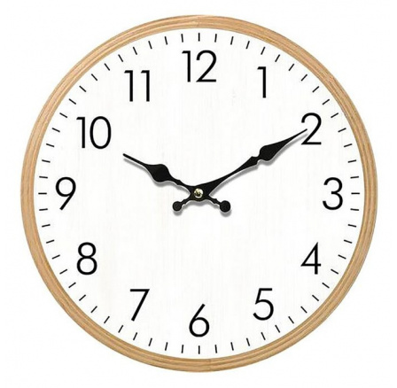 Hodiny nástěnné MDF, 34cm