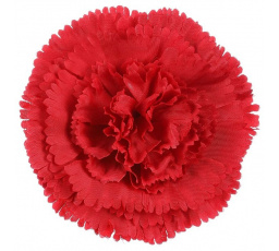 Karafiát - umělý květ, červený, cena za balení (12 ks)